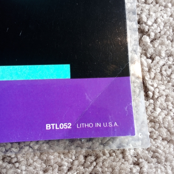 1987 '65 Beatles Poster LAMINATED 24×36 #BTL052 LITHO Apple Corps  Made In USA - Picture 5 of 12